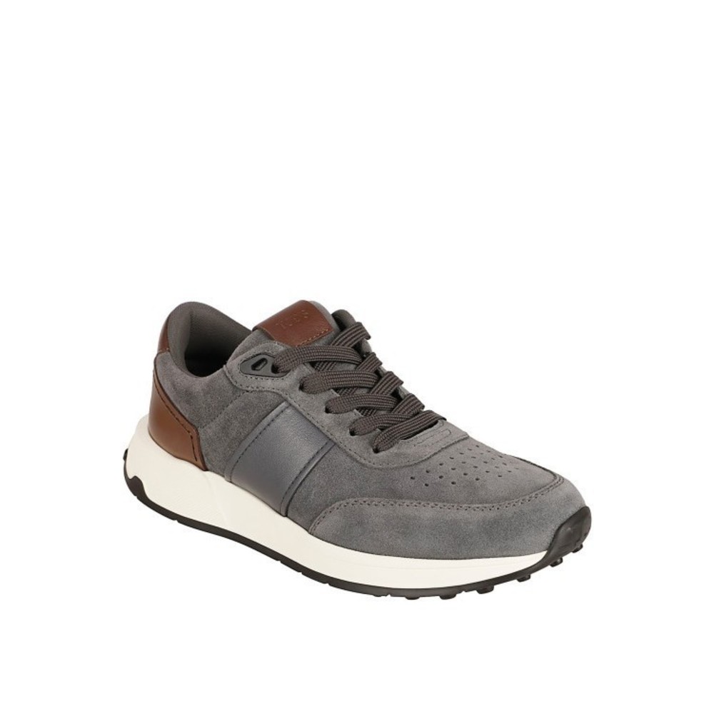 Tods Ergonomic Grey Sneakers With Suede - NWT - Picture 2 of 3